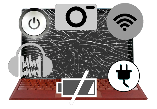 Microsoft Surface Pro Cracked Screen Replacement - STAR.LABS I.T