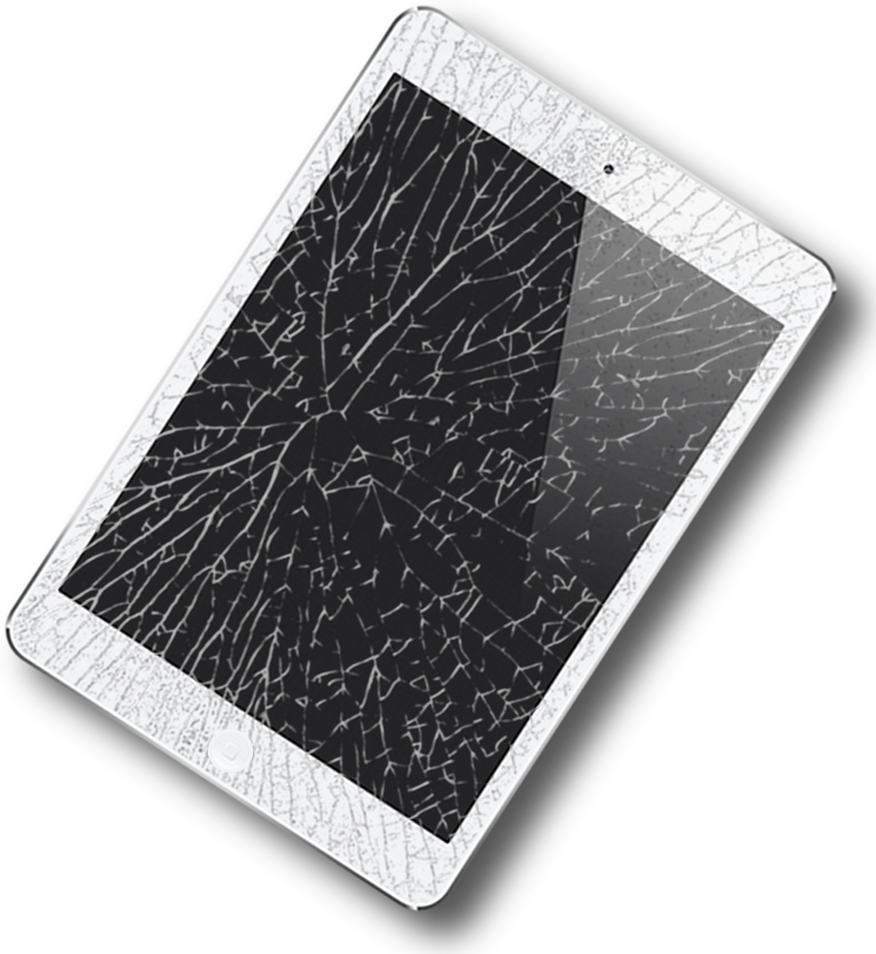 iPad cracked screen repair (versions: 2, 3 &amp; 4). Full-service repair 